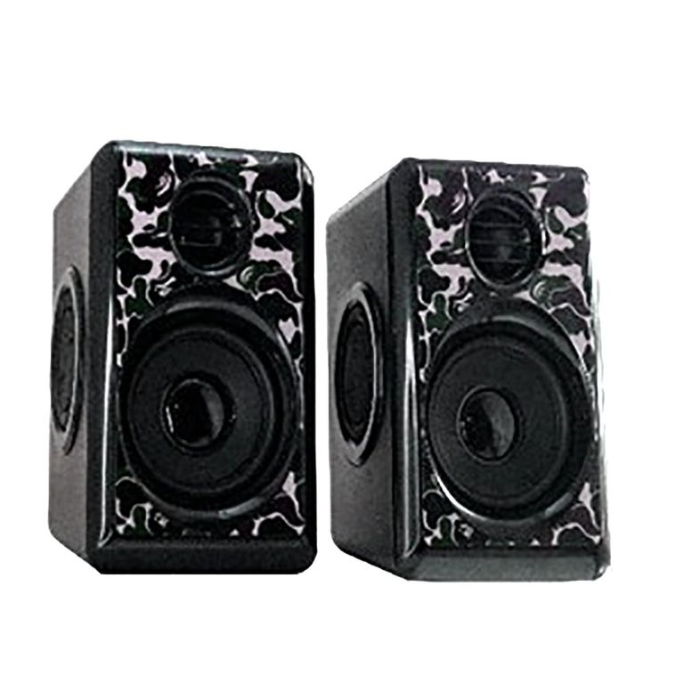 PARLANTE STEREO 2.0 - PC LAPTOP TABLET CEL MP4 - T-012