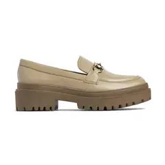 M'ANDINA - Mocasines de cuero Vienna Beige