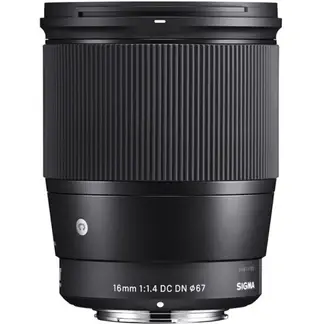 SIGMA - 16mm f1.4 DC DN Contemporary Lens - Sony E
