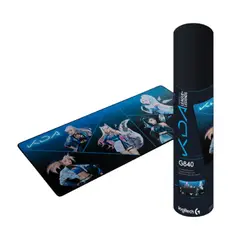 LOGITECH - Mouse Pad G840 Cloth Kda XL Blue Black Edicion Limitada