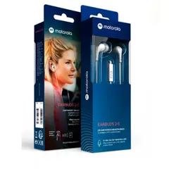 MOTOROLA - Audífonos In ear con micrófono Earbuds 2-S Blanco