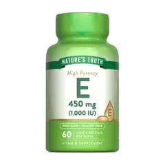 NATURE'S TRUTH - Vitamina E 1000 IU 60 Softgels
