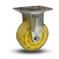 SERRATURE - GARRUCHA AC INOX FIJA TRANSP 100MM CARGA 250KG