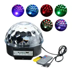 CUBULL - BOLA DE LUCES LED PSICODELICAS AUDIORITMICA PARLANTE BLUETOOTH