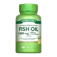 NATURE'S TRUTH - Fish Oil 2000 mg Omega 3 60 Softgels