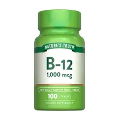 NATURE'S TRUTH - Vitamina B12 1000 mcg 100 Tabletas