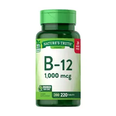 NATURE'S TRUTH - Vitamina B12 1000 mcg 220 Tabletas