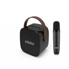XDOBO - XDOBO-altavoz portátil para Karaoke-Negro