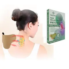 GENERICO - Set de 5 cajas de Parches Para La Columna Lumbar Alivio Del Dolor ajenjo