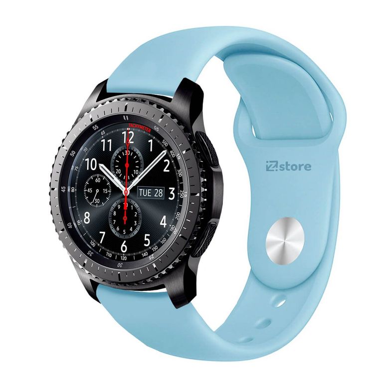 Correa Compatible Con Samsung Galaxy Gear S3 Classic Celeste Cielo