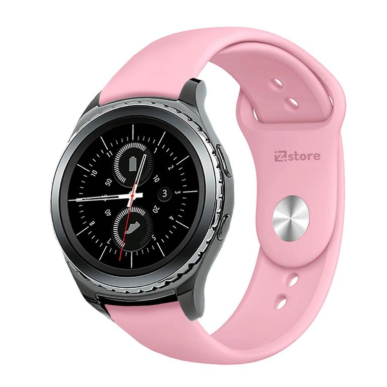 Correa Compatible Con Samsung Gear S2 Classic Rosado Broche 20mm