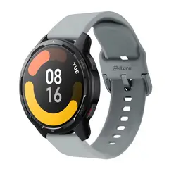 GENERICO - Correa Compatible Con Xiaomi Watch S1 Active Gris Hebilla 22mm