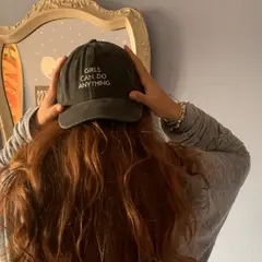 GENERICO - Gorra Dama - Girls Can Do Anything - Sunsetgirl