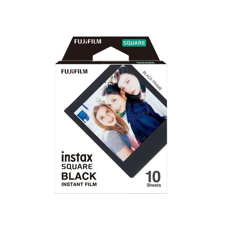 Pack de Pelicula Instax Square Black x10und