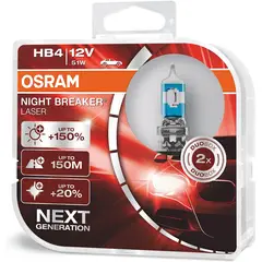 OSRAM - Foco HB4 9006 Night Breaker Láser