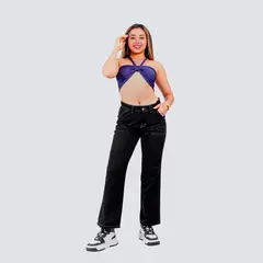 FLEIRI AND MANNER - Pantalon Jean para Mujer 100 Algodón Hiver