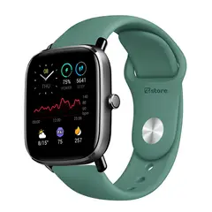 GENERICO - Correa Compatible Con Amazfit GTS3 Verde Pino Broche 20mm