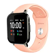 GENERICO - Correa Compatible Con Haylou LS02 Colores Melon Broche 20mm