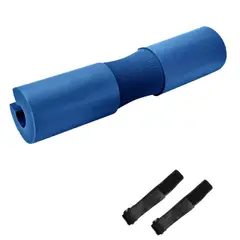 GENERICO - Almohadilla Suave para barra de Gimnasio Azul