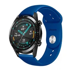 GENERICO - Correa Compatible Con Huawei GT2 42MM Azul 20mm
