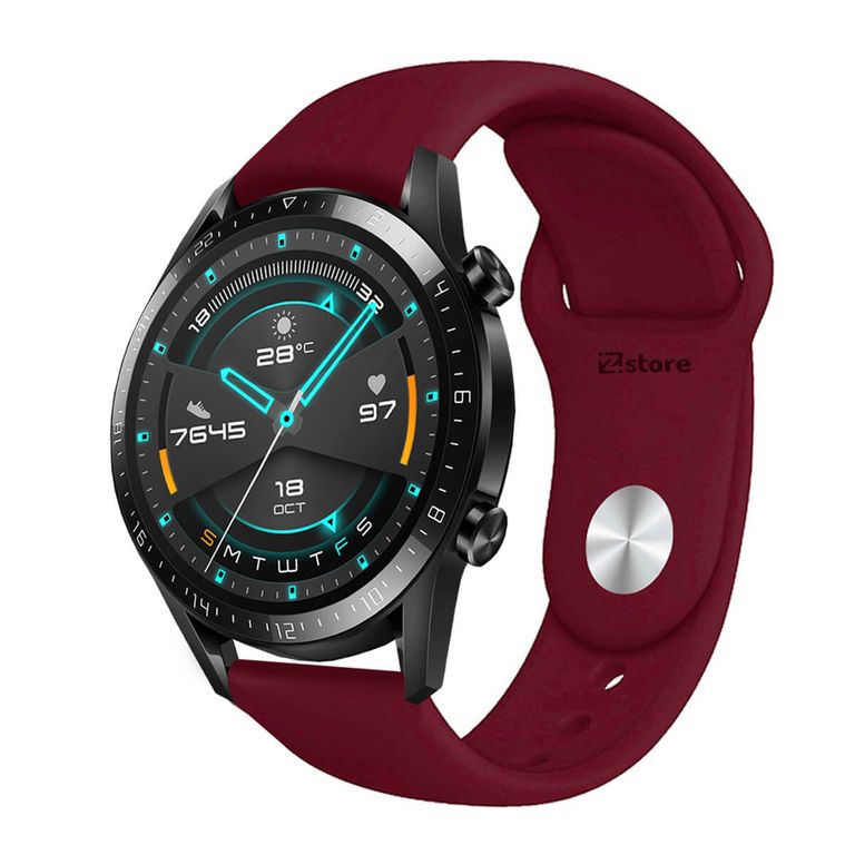 Correa Compatible Con Huawei GT2 46mm Vino Broche 22mm