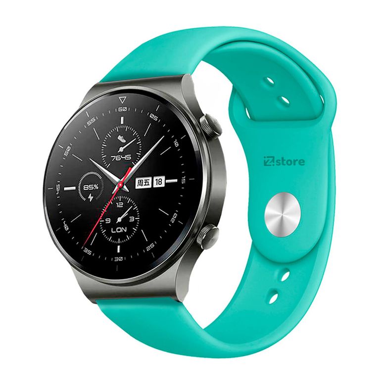 Correa Compatible Con Huawei GT2 Pro Verde Esmeralda Broche 22mm