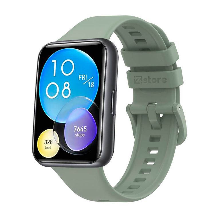 Correa Compatible Con Huawei Watch Fit 2 Verde