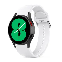 GENERICO - Correa Compatible Con Samsung Galaxy Watch 4 Blanco