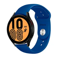 GENERICO - Correa Compatible Con Samsung Galaxy Watch 42mm Azul Broche 20mm