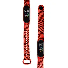 GENERICO - Correa Compatible Con Xiaomi Mi Band 4 y 3 Minimalista Spider