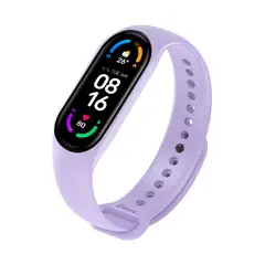 GENERICO - Correa Compatible Con Xiaomi Mi Band 5 y 6 Lila