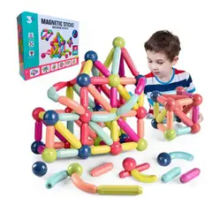 GENERICO - Juego De Bloques De Construccion Magneticos 72 Pcs Par Niños