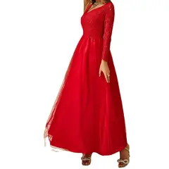 GENERICO - Vestido de fiesta elegante para mujer