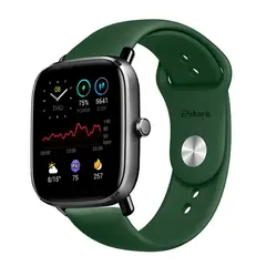 GENERICO - Correa Compatible Con Amazfit GTS2 Verde Militar Broche 20mm