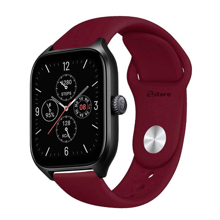 Correa Compatible Con Amazfit GTS4 Vino Broche 20mm