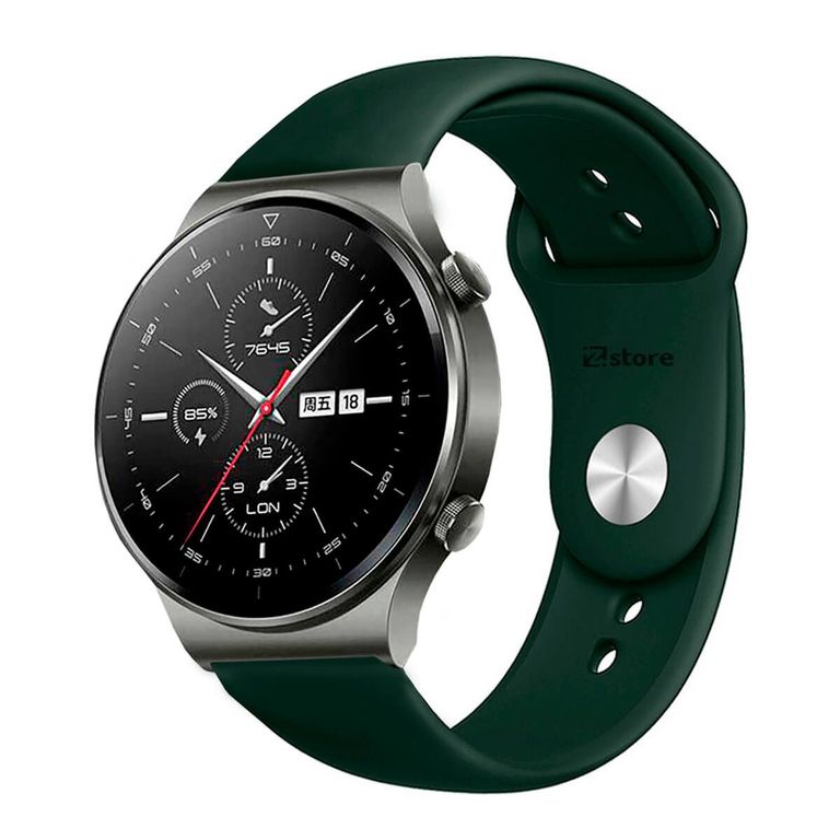Correa Compatible Con Huawei GT2 Pro Verde Oscuro Broche 22mm