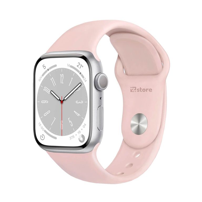 Correa Compatible Con Apple Watch 42mm / 44mm / 45mm Palo Rosa