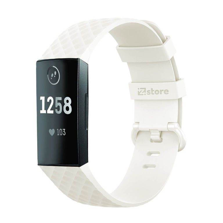 Correa Compatible Con Fitbit Charge 4 Blanco