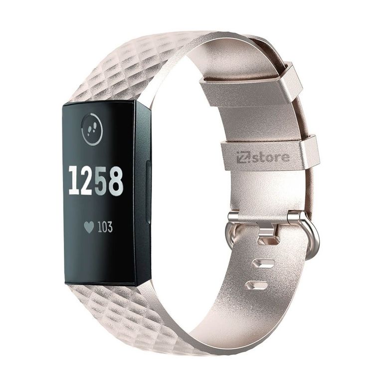 Correa Compatible Con Fitbit Charge 4 Dorado