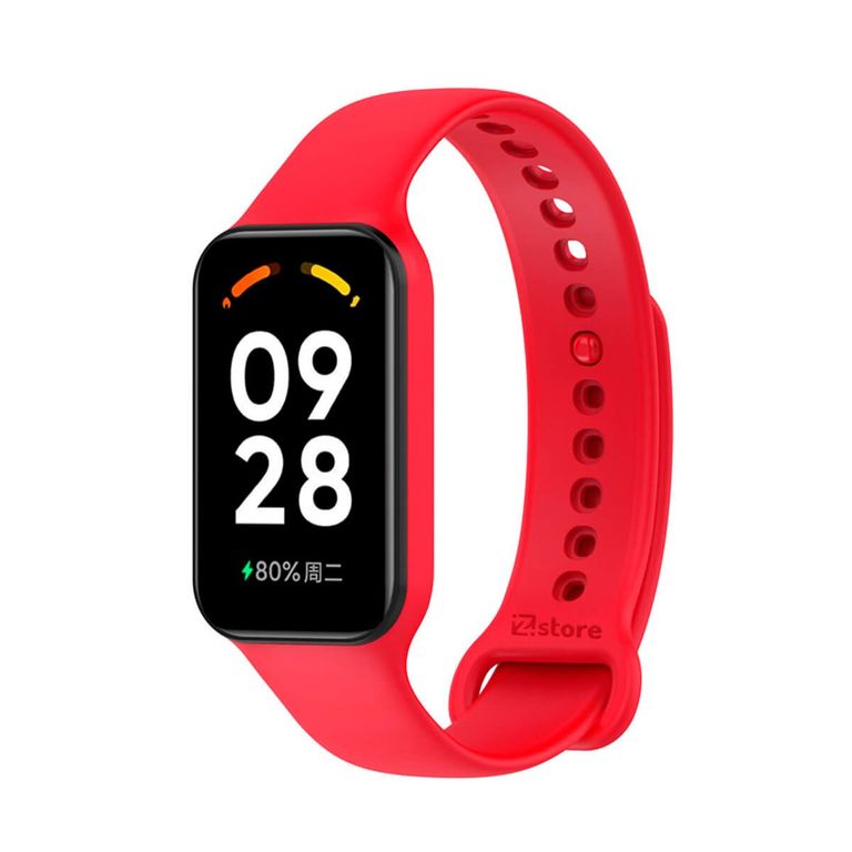 Correa Compatible Con Redmi Band 2 Rojo