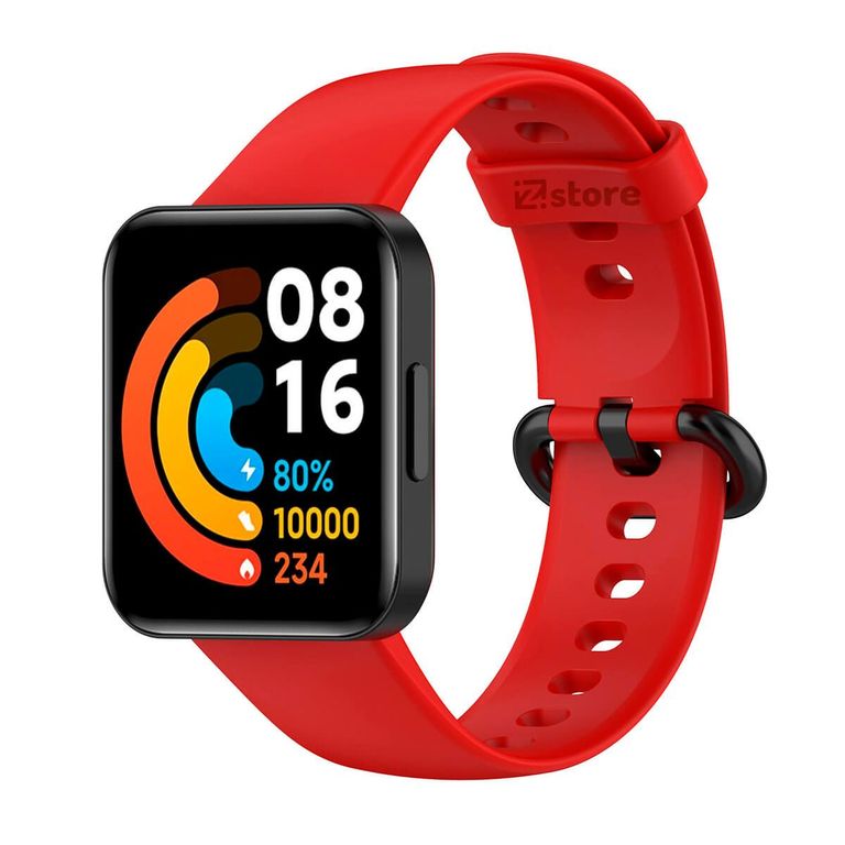 Correa Compatible Con Redmi Watch 2 Lite Colores Rojo