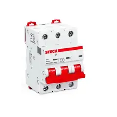 STECK - INTERRUPTOR TERMOMAGNETICO 3P 6A 10KA 415V
