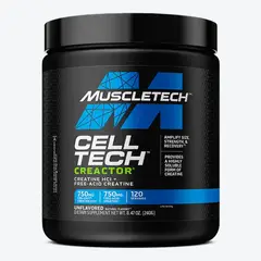 MUSCLETECH - Creatina cell tech Creactor 120serv