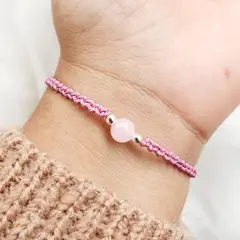 INTUERI - Pulsera Nalu Cuarzo Rosa