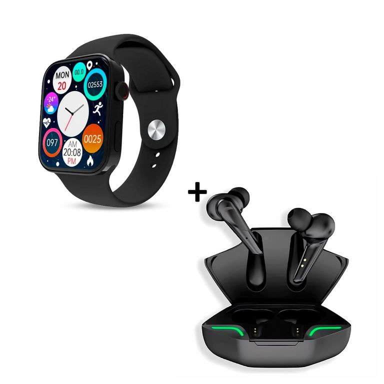 Smartwatch i9 Pro Max S Negro - Audífonos Gamer G11