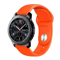 GENERICO - Correa Compatible Con Samsung Galaxy Gear S3 Classic Naranja