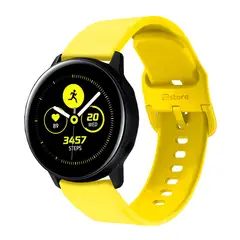 GENERICO - Correa Compatible Con Samsung Galaxy Watch Active Amarillo