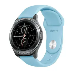 GENERICO - Correa Compatible Con Samsung Gear S2 Classic Celeste Cielo