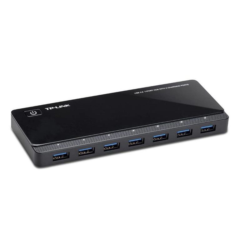 TP-LINK Hub de 7 Puertos USB 3.0 Portable 2 Puertos Carga - UH720