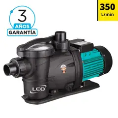 LEO - BOMBA PARA PISCINA RESISTENTE A QUIMICOS 1.5HP-220V-350L/MIN